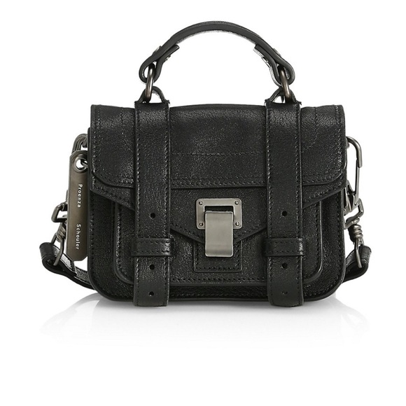 Proenza Schouler Handbags - Micro PS1 Leather Satchel